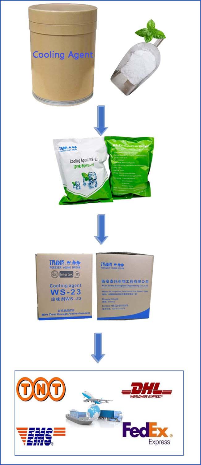 Xian Taima Food Additive Cooling Agent WS-23 powder for skincare 4