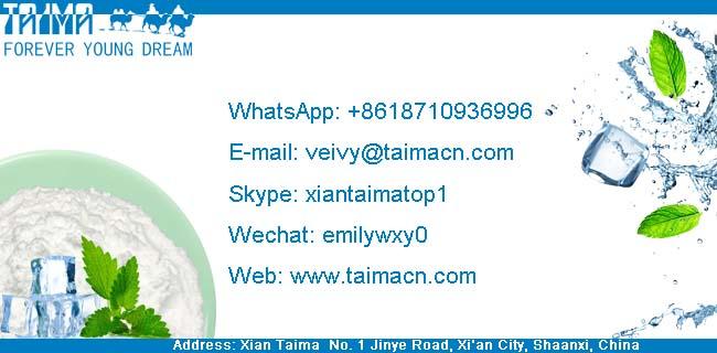 Security WS-23 Cooling Agent N,2,3-Trimethyl-2-Isopropylbutamide For Food And Juice 7