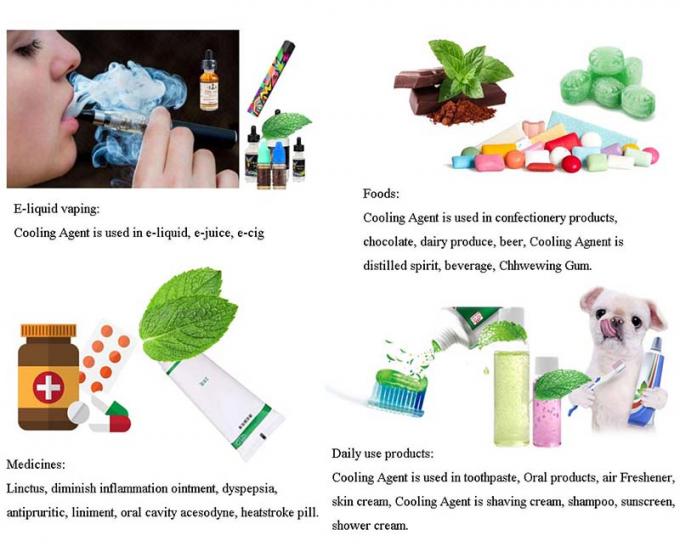 Food WS-12 Powder For Toothpaste Cooling Agent CAS No 68489-09-8 WS-12 1