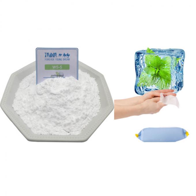 Food Grade 99.0% Purity WS-5 Cooling Agent CAS NO.68489-14-5 for E Liquid 4