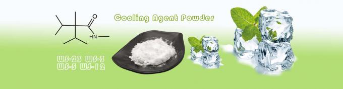 Popular WS-23 Cooling Agent White Crystal Powder Long Lasting Refreshing Effect 0