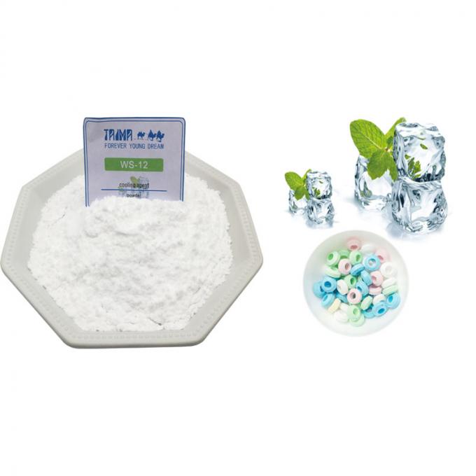 99.0% Koolada Cooling Agent WS 12 For Candy additive Pure White Crystal Powder 1