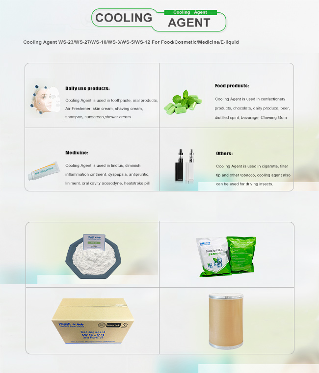 CAS 51115-70-9 Pure Cooling Agent Powder WS-27 C12H25NO For Cosmetic Soap 1