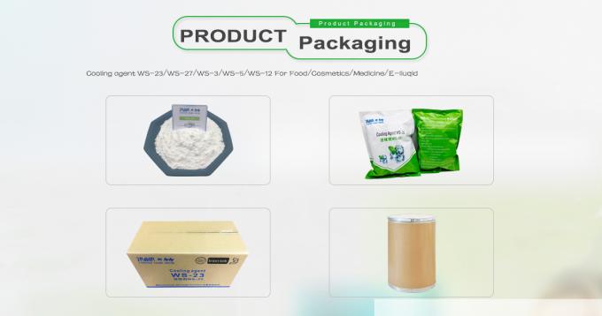 Pharmaceutical Grade WS-23 Cooling Agent Menthol Crystal Powder For Toothpaste 2