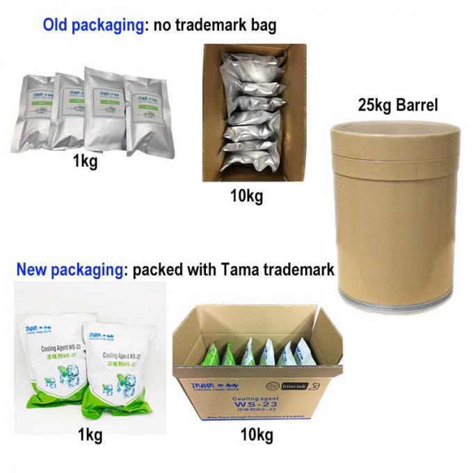 Insoluble Powdered WS23 Coolant Additive For Chewing Gum 1