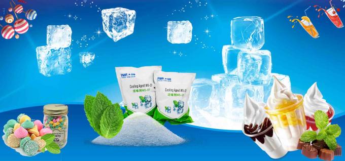 Powdered Cooling Agent Ws23 Food Additive Slight Menthol Odor Mild Cooling 5