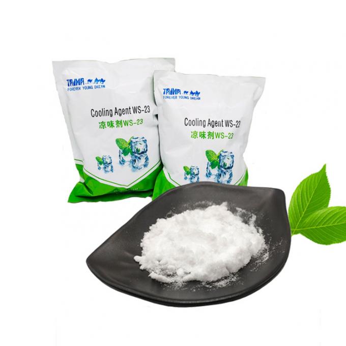 White Cooling Agent Powder Ws23 Food Grade Additive For Making Chewing Gum 5