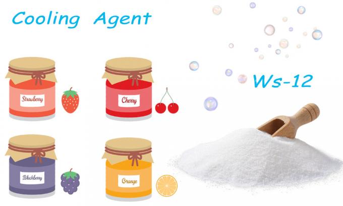 White Crystalline Cooling Agent Powder WS-12 With Barrel Upgrade Packaging 0