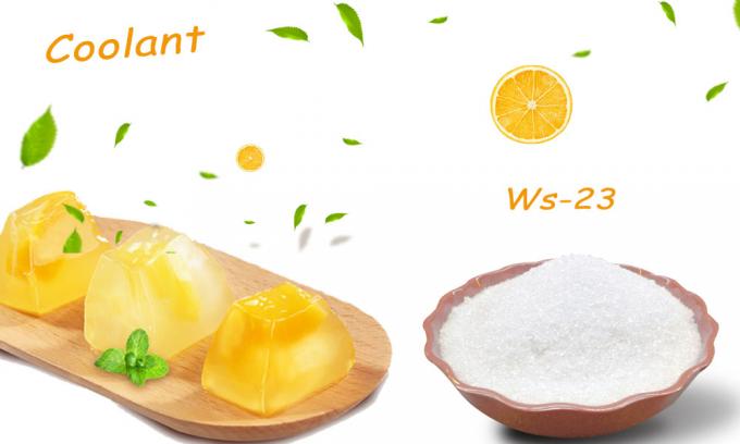White Cooling Agent Powder WS-23 For Vape Liquid Aluminum Foil Bag Packaging 0