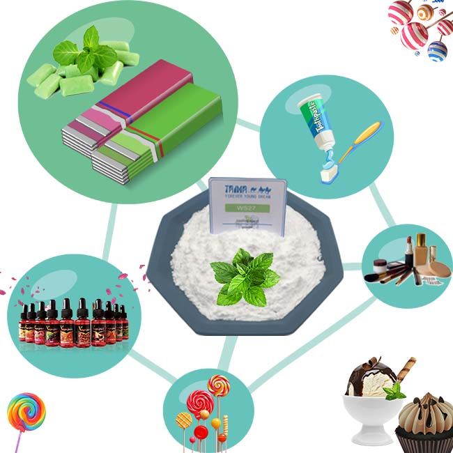 51115-67-4 Menthol Crystal Vape Juice WS23 Cooling Agent 1