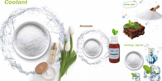 Multipurpose White Crystal Powdered Coolant WS-12 With Slight Mint Flavor 2