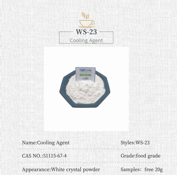 Food Grade CAS 51115-67-4 WS-23 Powdered Cooling Agent 0