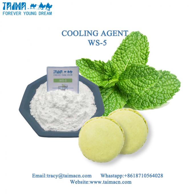 Vape Liquid CAS 68489-14-5 WS-5 Cooling Agent Powder 0