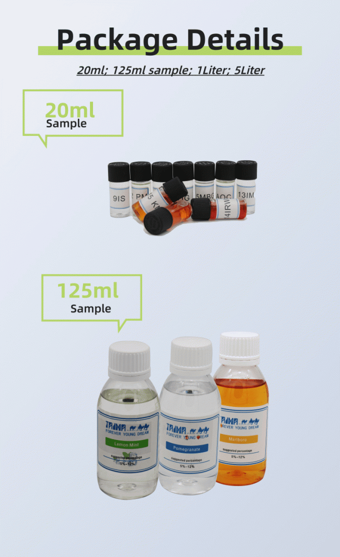 2020 Popular Mandarin Flavor Concentrated Fruit Flavor For E Liquid 4