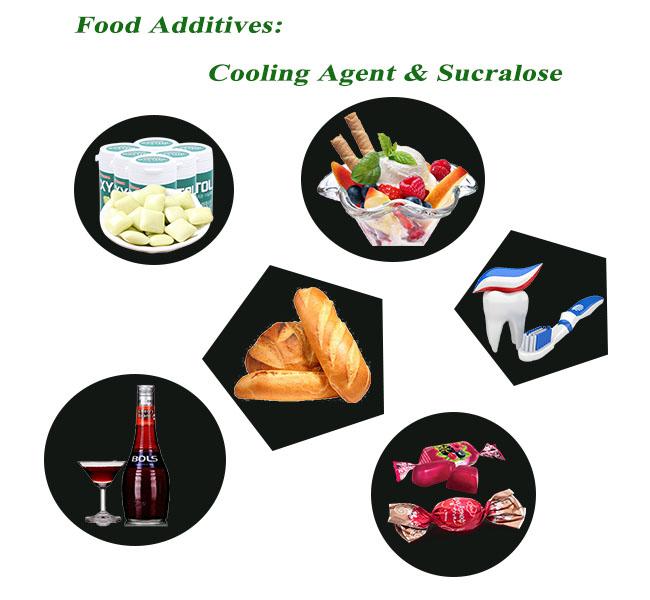 Food Additive Cooling Agent Powder And Sucralose Powder 56038-13-2 1