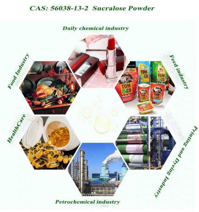 CAS 56038-13-2 99.9% Sucralose Food Grade Additives 1