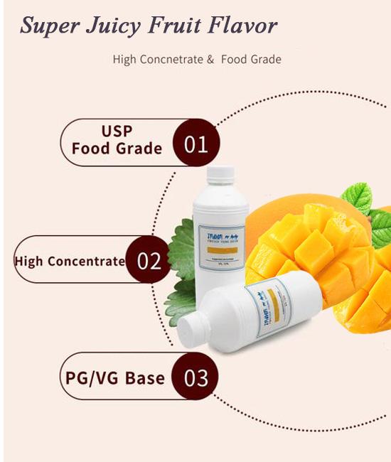 500ml Liquid Tobacco Vaping Fruit Flavor Concentrates 0