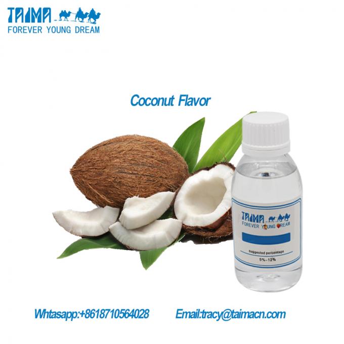 Colorless 1L Coconut Fruit Flavor Concentrates Food Grade 0