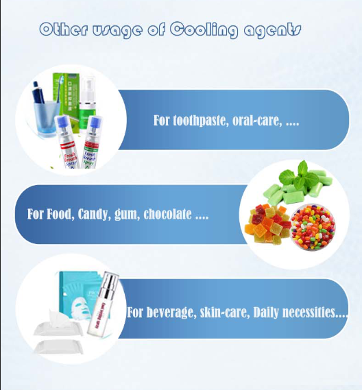 Cooling Agent Ws-23 Food Grade For Daily Chemical Products And Vape 3