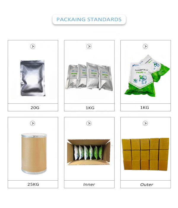 Pure CAS 51115-67-4 Ws-23 Cooling Agent Powder Food Additive 1