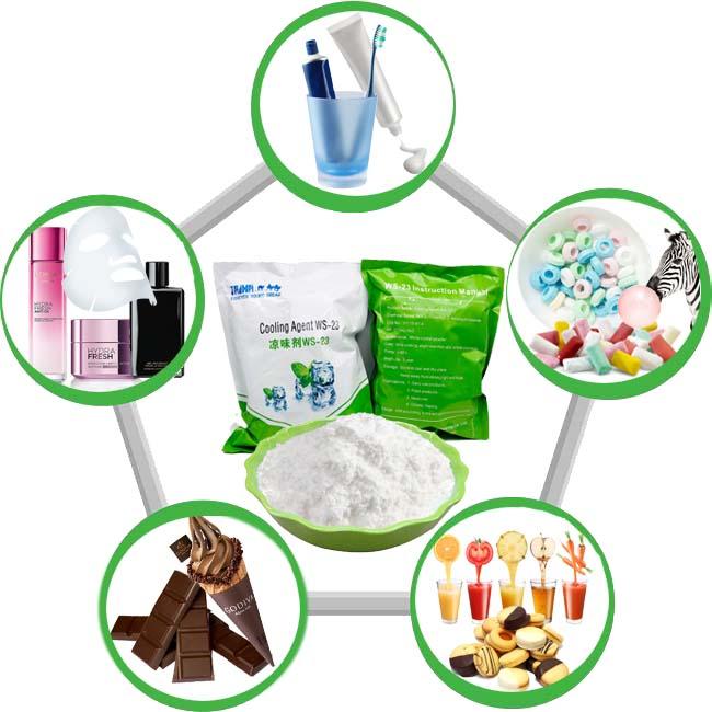 C10H21NO Powdered Cooling Agent Ws 23 For Skin Cream 0