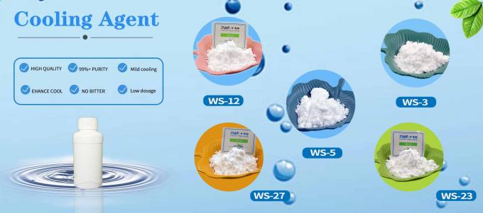 Ws-27 White Crystal Powdered Cooling Agent C10h14n2 Food Grade 1