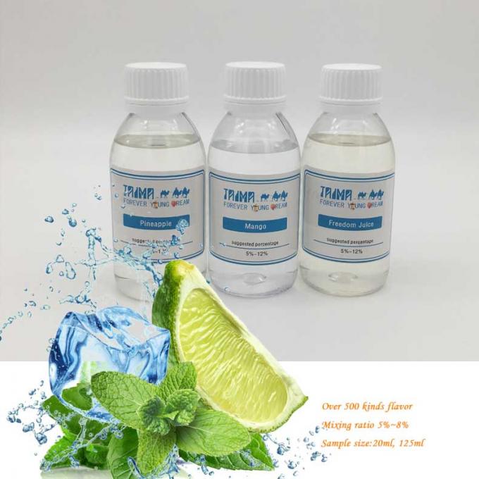High Concentrate Mint Vape Juice Flavors Liquid 200ml PG VG Based 0