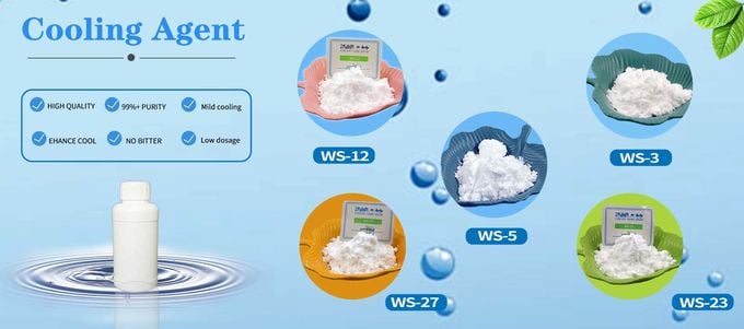 WS-27 Food Grade Additives Cooling Perfuming Agent Powder Menthol Odor 1