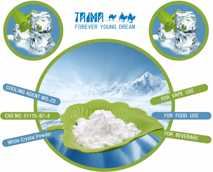 Food Grade White WS-23 WS-12 ws 5 Cooling Agent Powder 3