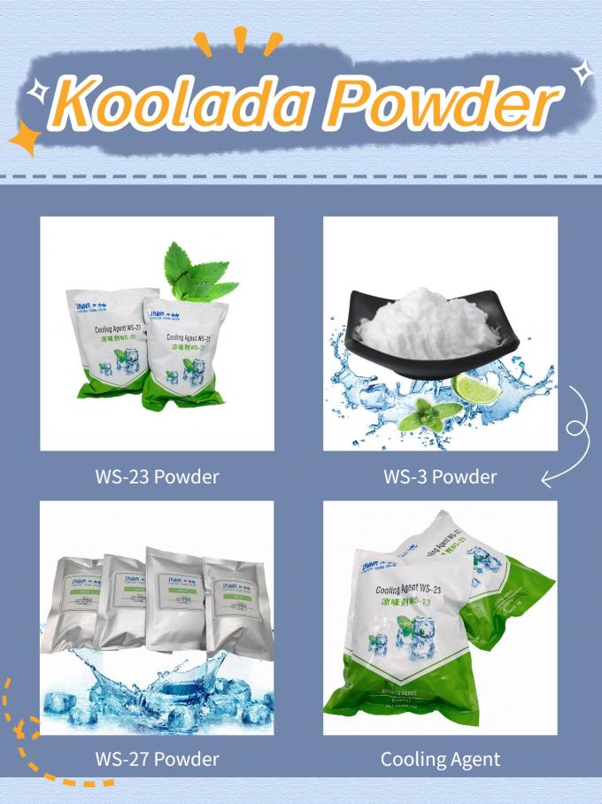 Non Peppermint Food Additives Cooling Agent Ws 23 For Fruit Candy 0