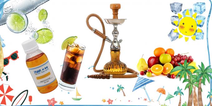 125ml Tobacco Fruit Vape Juice Flavors For Shisha Ice Cream 0
