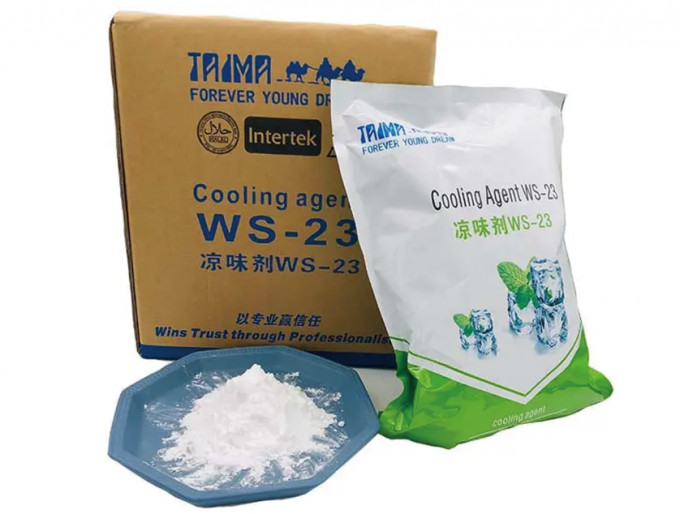Food Grade WS-23 Cooling Agent Plant Extract Powder For Drinks 2