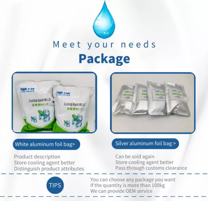 Cosmetics Grade Koolada Cooling Agent Powder Ws-27 CAS 51115-70-9 4