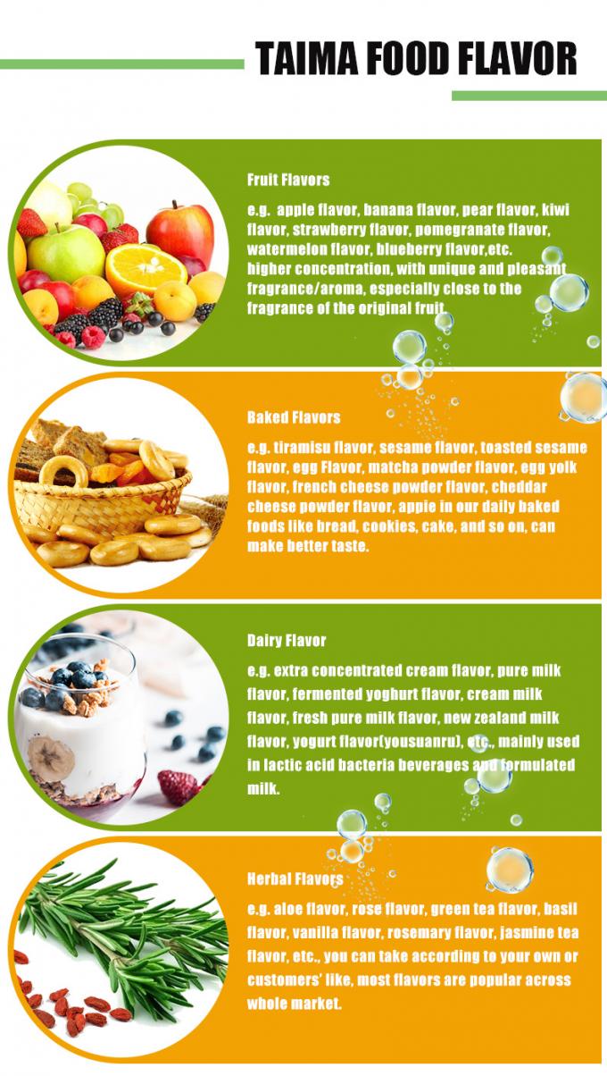 Taima Natural Flavorings Food Additive Flavor Liquid Used For Ice Cream 1