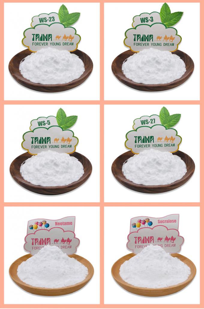Artificial Sweetener White Powder For Food / Beverage Industry 4