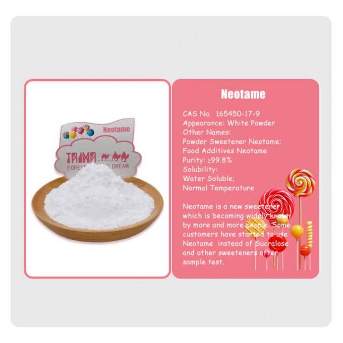 Food Grade Natural Neotame CAS 165450-17-9 Sweetener Neotame Powder 0