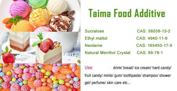 Bulk Natural Sucralose Powder CAS 56038-13-2 Food Grade Sweetener Sucralose 2