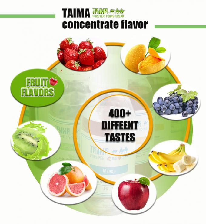 TAIMA Food Additives Concentrate Liquid Food Flavor Apple Flavor For Ice Cream Suggested Dosage 0.1%-0.3% 7