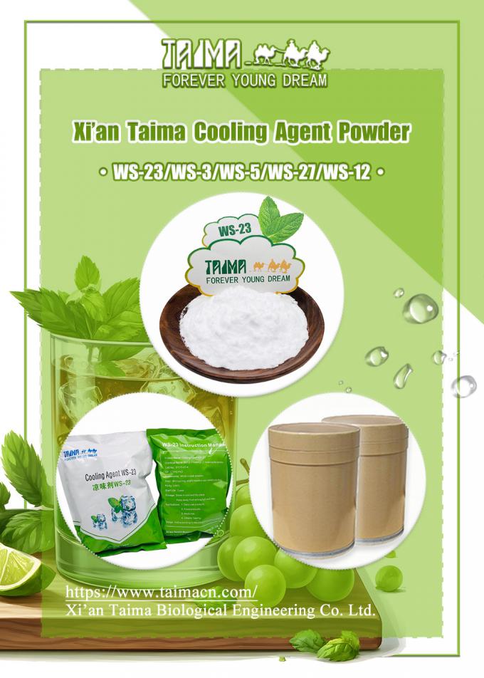 Vape Juice Cooling Agent Chilling Substance Powder with CAS 51115-67-4 5