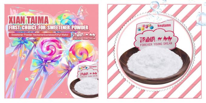 Neotame Artificial Sweetener Low Calorie Additive With Neotame Sample For Food Beverage 0