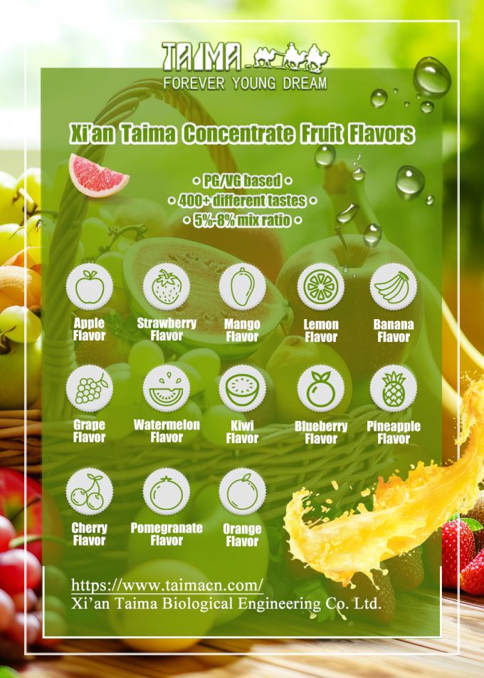 Popular Fruit Flavor Concentrate TAIMA Fruit Flavor & Fragrance for Daily Use Products 3