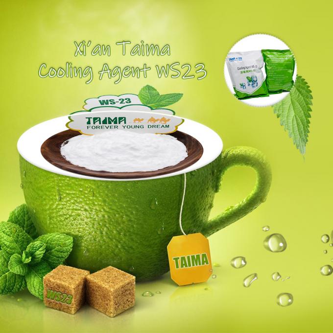 Cooling Agent WS-23 Powder 99% CAS No 51115-67-4 Food Grade WS23 Cooling Agent for Food Beverage Vape 1