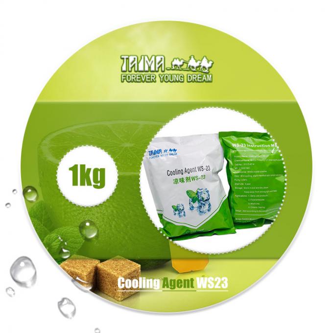 Cooling Agent WS-23 Powder 99% CAS No 51115-67-4 Food Grade WS23 Cooling Agent for Food Beverage Vape 2
