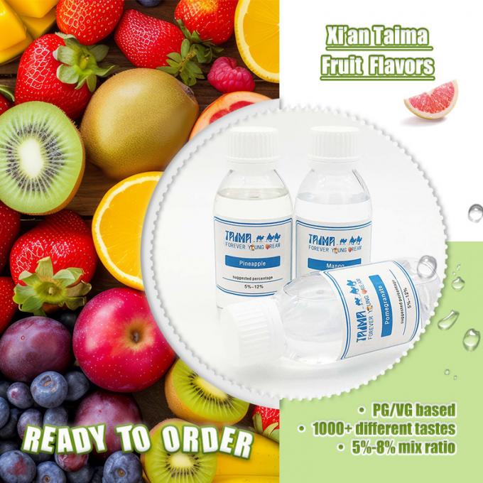 Classic Fruit Essence Flavor Aroma Liquid PG/VG Base Clear And Freebase Nicotine For E-liquid 1