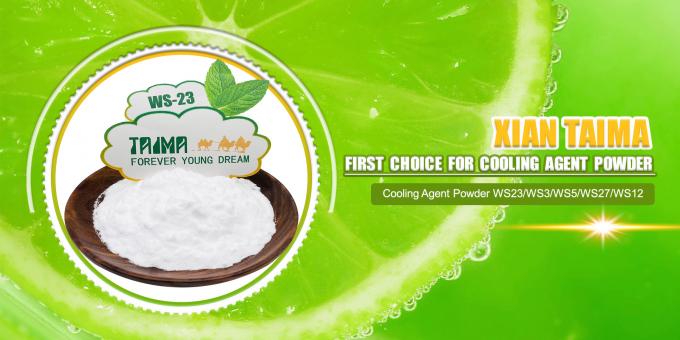 Ws23/ws3/ws5/ws12 Flavor & Fragrance Factory, Bulk Ws-23 Cooling Agent Powder 99% Pure For Flavoring Colorant | Food Grade 0