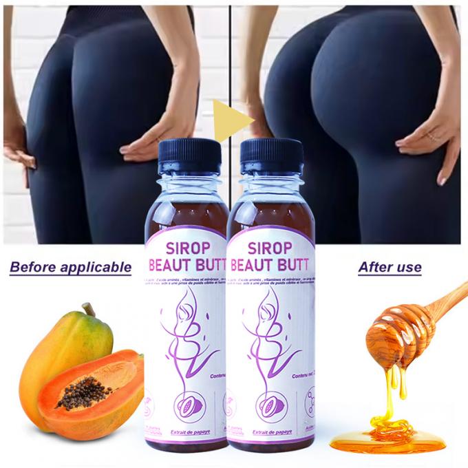 Botanical Formula Buttocks Enlargement Syrup with Curve Support and Liquid Absorption for Enhanced Body Shape 4