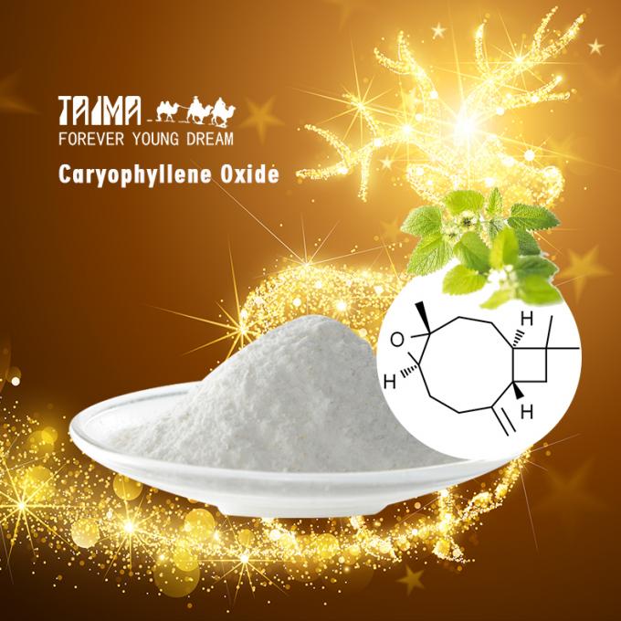 Wholesale 99% Purity Caryophyllene Oxide Powder with Antifungal Properties Neuroprotection and Insect Repellent CAS 1139-30-6 0