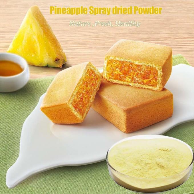 Dried Pineapple Powder Spray Drying Pink Powder for Bread and Beverage 4