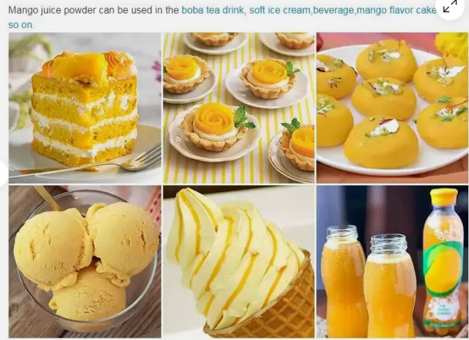 Deliciously Sweet Mango Dried Powder Spray Drying For Food Enthusiasts 1