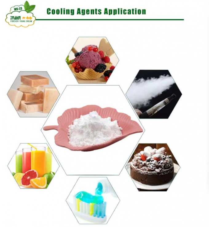 Ws23 Ws-23 Cooling Agent Ws-3 Ws-5 Ws-10 Ws-12 Ws5 Ws3 Ws10 Ws12 Cooling Agent Powder Menthol 1